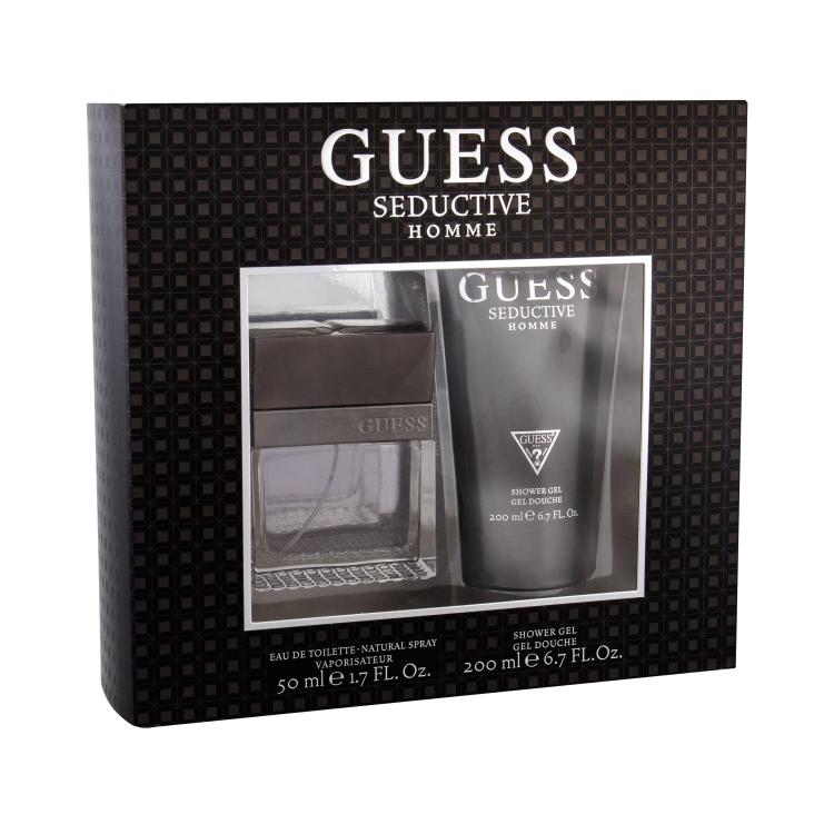 GUESS Seductive Homme Poklon set toaletna voda 50 ml + gel za tuširanje 200 ml