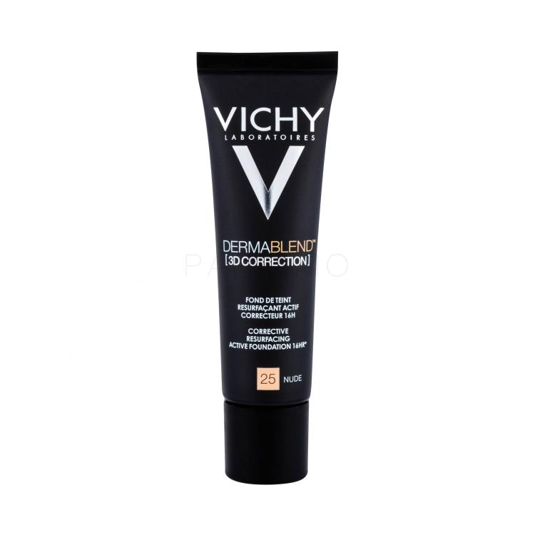 Vichy Dermablend™ 3D Antiwrinkle &amp; Firming Day Cream SPF25 Puder za žene 30 ml Nijansa 25 Nude