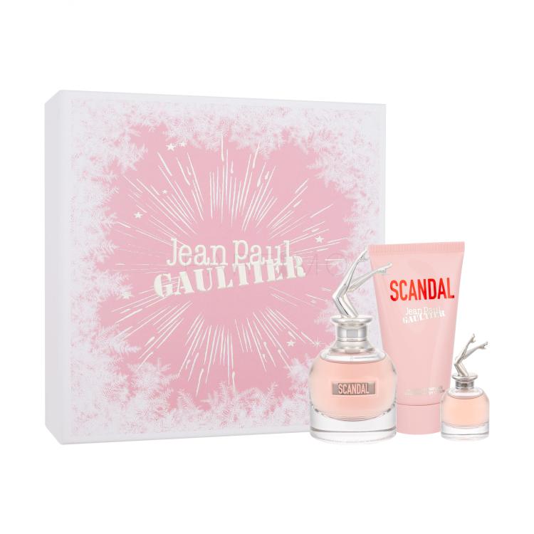 Jean Paul Gaultier Scandal Poklon set parfemska voda 50 ml + losion za tijelo 75 ml + parfemska voda 6 ml