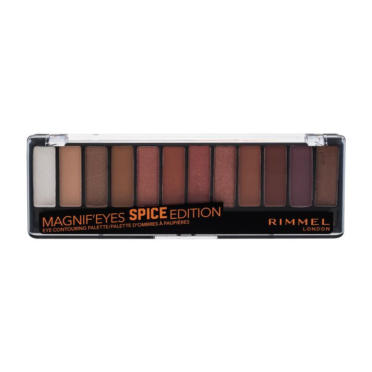 Rimmel London Magnif´Eyes Contouring Palette Sjenilo za oči za žene 14,16 g Nijansa 005 Spice Edition