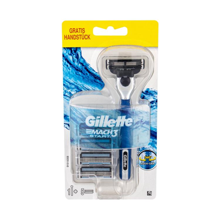 Gillette Mach3 Start Poklon set brijač 1 kom + zamjenske britvice 4 kom