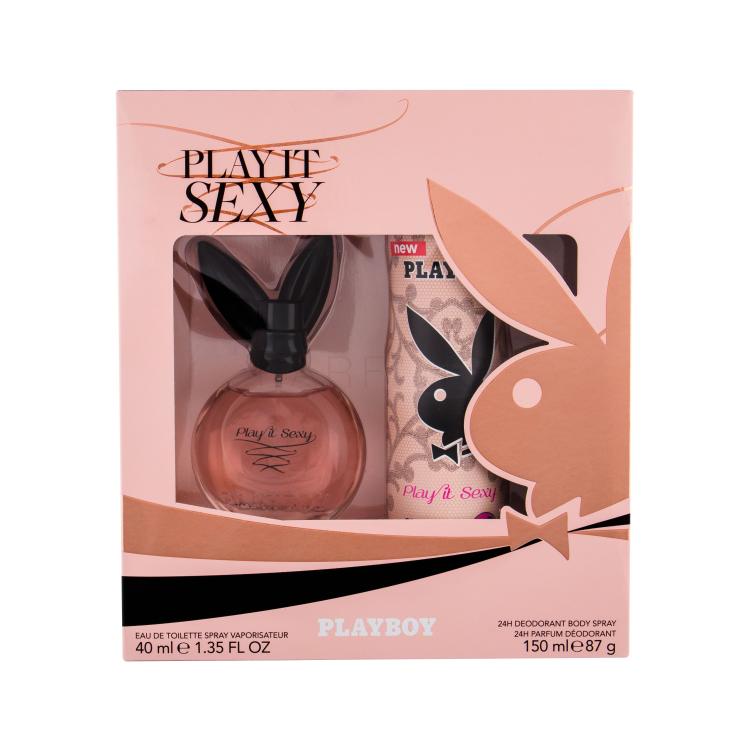 Playboy Play It Sexy Poklon set toaletní voda 40 ml + deodorant 150 ml