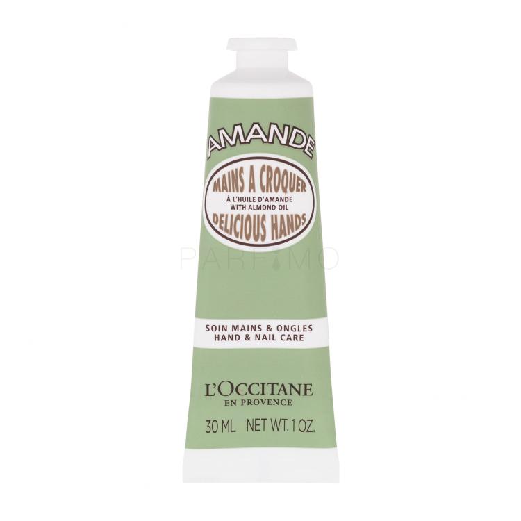 L&#039;Occitane Almond (Amande) Delicious Hands Krema za ruke za žene 30 ml