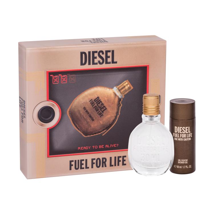 Diesel Fuel For Life Homme Poklon set Edt 30 ml + 50 ml gel za tuširanje