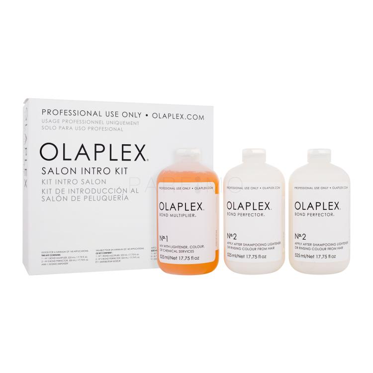 Olaplex Bond Multiplier No. 1 Salon Intro Kit Poklon set Bond Multiplier No. 1 525 ml + Bond Perfector No. 2 2 x 525 ml + dispenzer Dosing Dispenser 1 kom