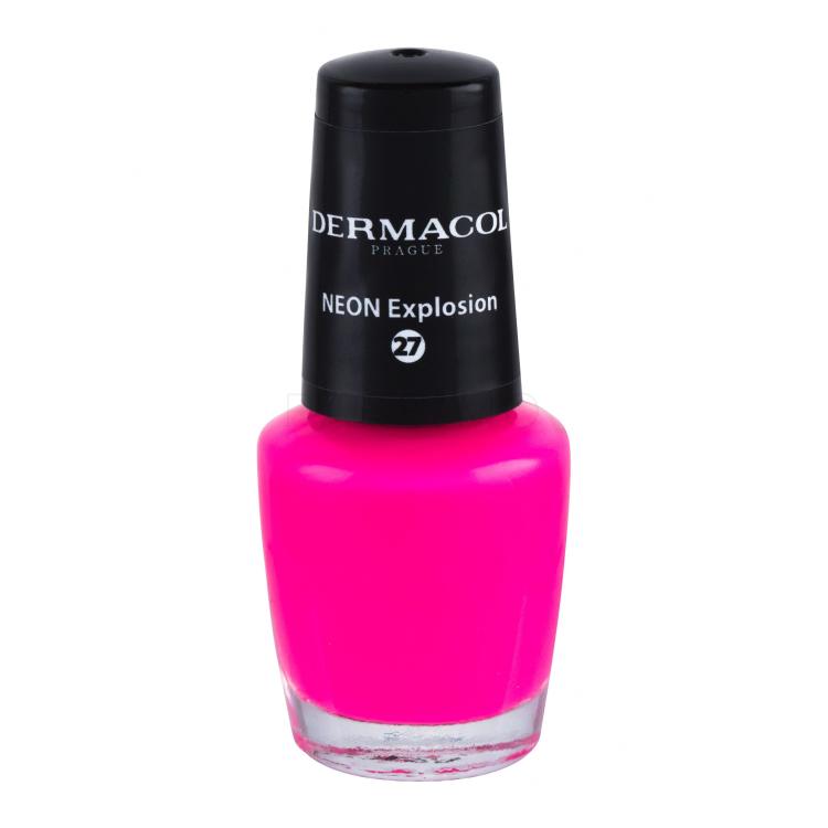 Dermacol Neon Lak za nokte za žene 5 ml Nijansa 27 Neon Explosion