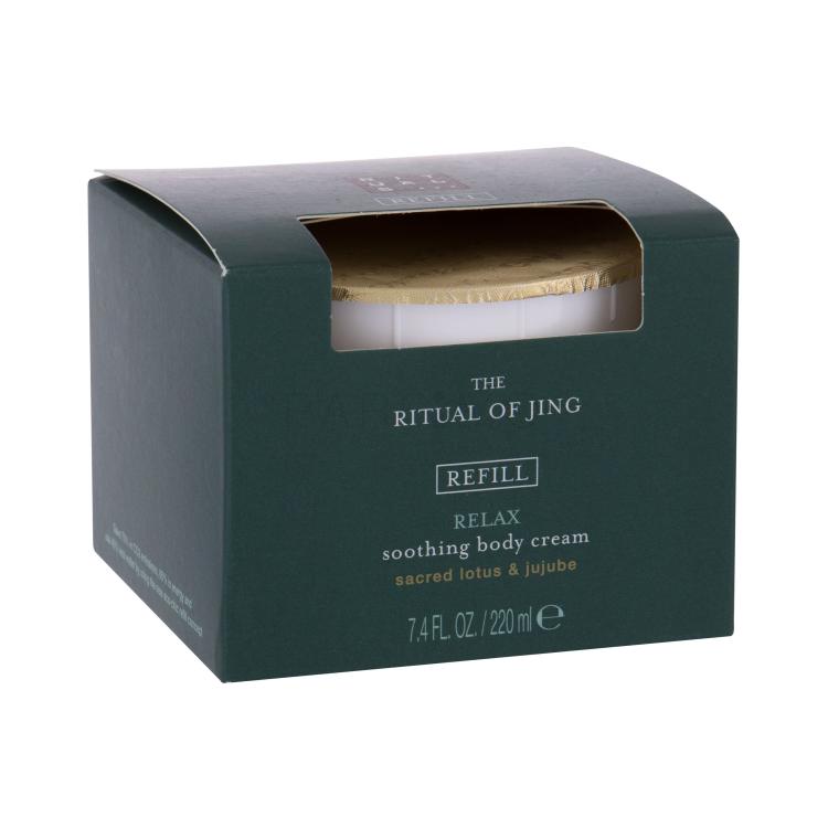 Rituals The Ritual Of Jing Soothing Body Cream Krema za tijelo za žene punilo 220 ml oštećena kutija