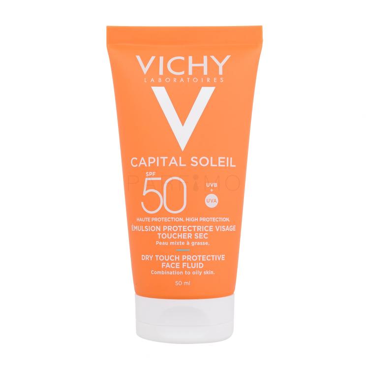 Vichy Capital Soleil Dry Touch Protective Face Fluid SPF50 Proizvod za zaštitu lica od sunca 50 ml