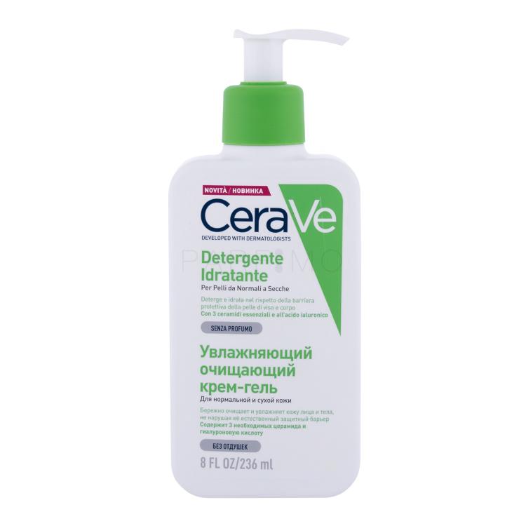 CeraVe Facial Cleansers Hydrating Mlijeka i emulzije za čišćenje za žene 236 ml