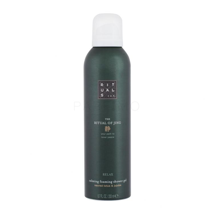 Rituals The Ritual Of Jing Relax Calming Foaming Shower Gel Pjena za tuširanje za žene 200 ml oštećena bočica