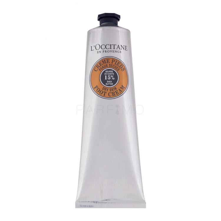 L&#039;Occitane Shea Butter Foot Cream Krema za stopala za žene 150 ml