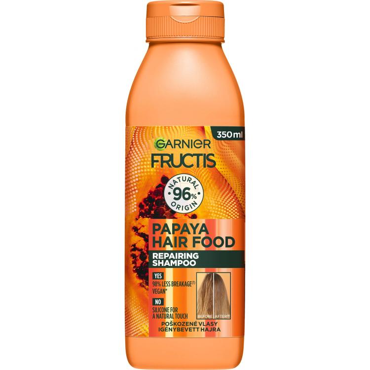 Garnier Fructis Hair Food Papaya Repairing Shampoo Šampon za žene 350 ml