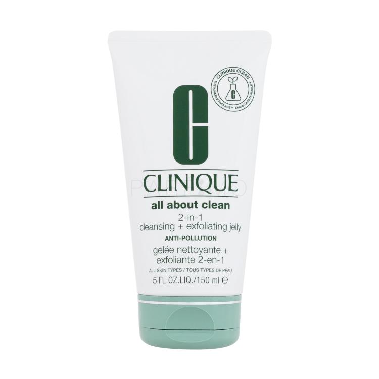 Clinique All About Clean 2-IN-1 Cleansing + Exfoliating Jelly Gel za čišćenje lica za žene 150 ml