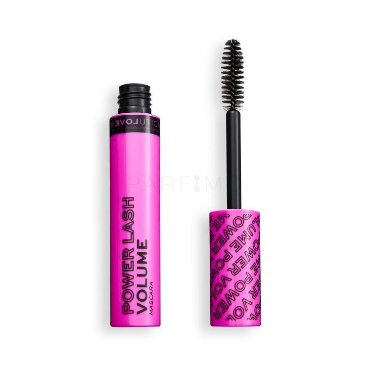 Revolution Relove Power Lash Volume Maskara za žene 8 ml Nijansa Black