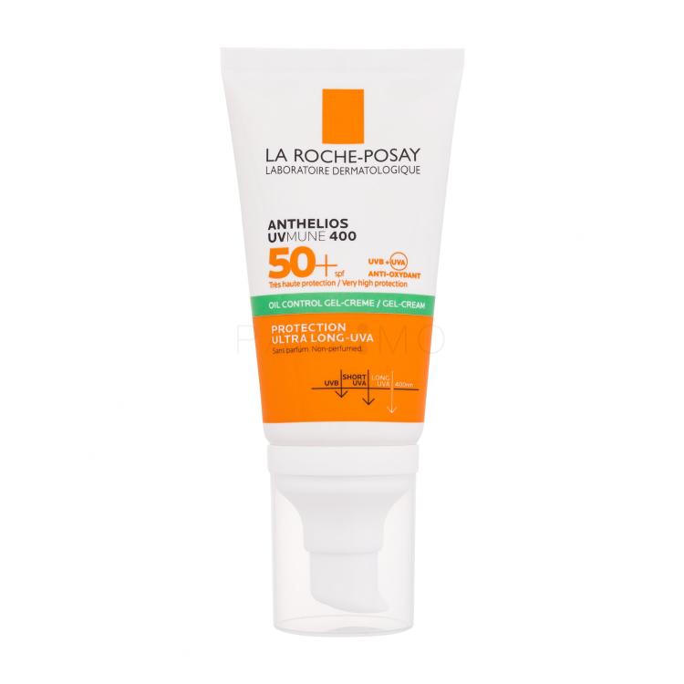 La Roche-Posay Anthelios UVMUNE 400 Oil Control Gel-Cream SPF50+ No Parfum Proizvod za zaštitu lica od sunca 50 ml