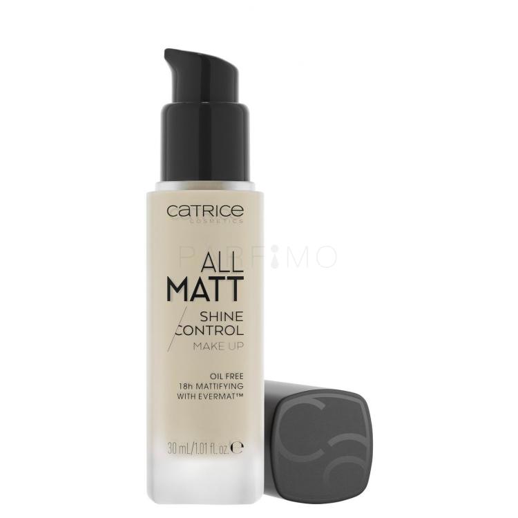 Catrice All Matt Puder za žene 30 ml Nijansa 010 N Neutral Light Beige