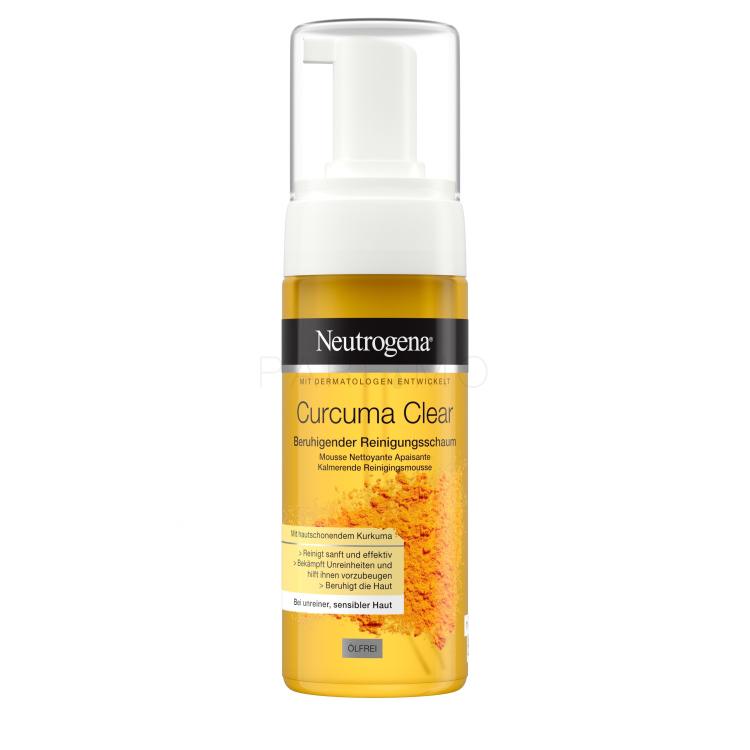 Neutrogena Curcuma Clear Cleansing Mousse Pjena za čišćenje lica 150 ml