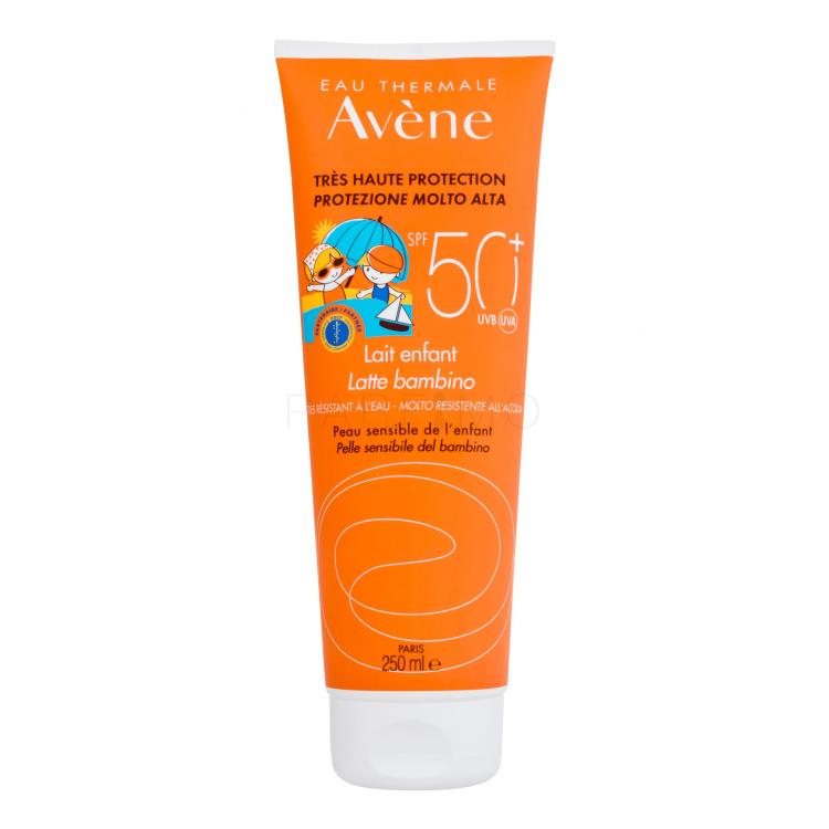 Avene Sun Kids Lotion SPF50+ Proizvod za zaštitu od sunca za tijelo za djecu 250 ml