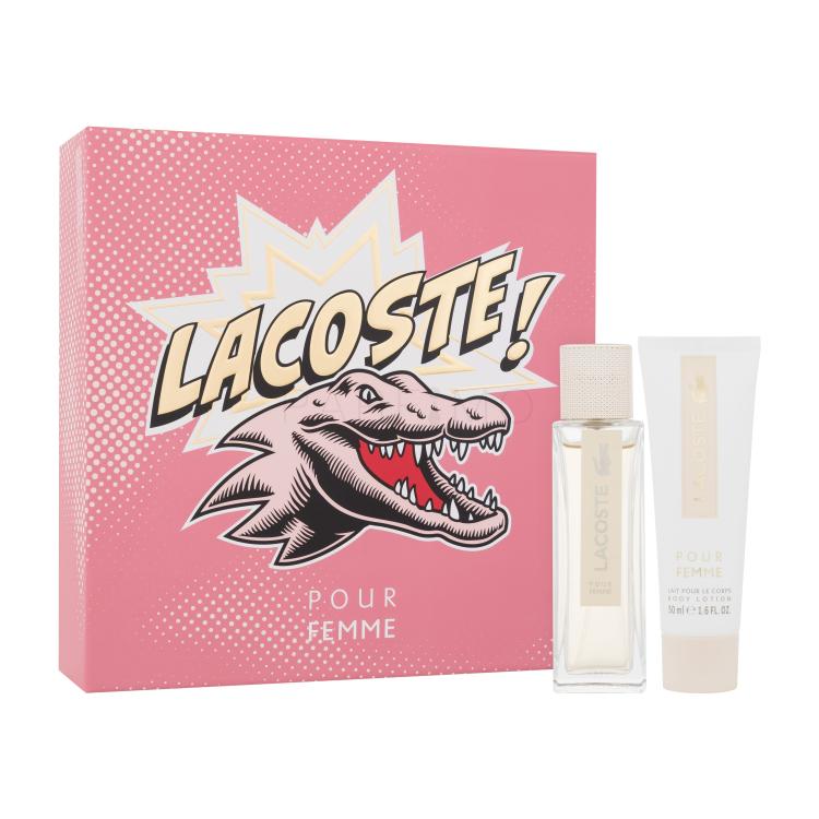 Lacoste Pour Femme Poklon set parfemska voda 50 ml + losion za tijelo 50 ml