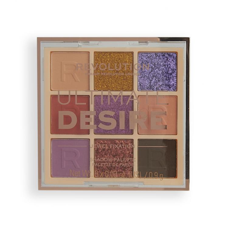 Makeup Revolution London Ultimate Desire Sjenilo za oči za žene 8,1 g Nijansa Jewel Fixation