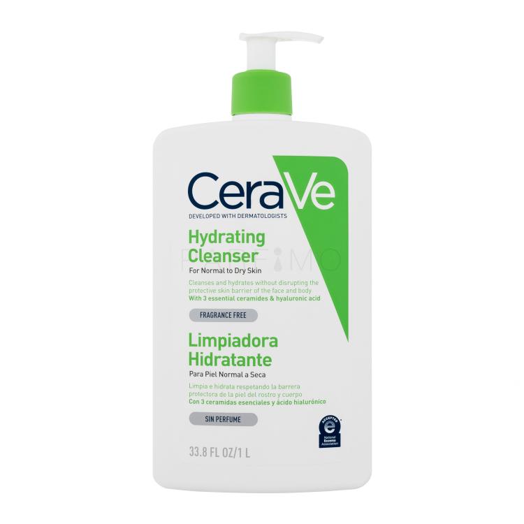 CeraVe Facial Cleansers Hydrating Mlijeka i emulzije za čišćenje za žene 1000 ml