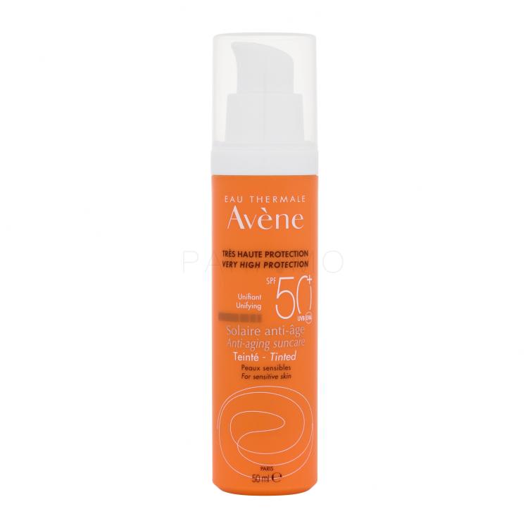 Avene Anti-Age Suncare Tinted SPF50+ Proizvod za zaštitu lica od sunca za žene 50 ml