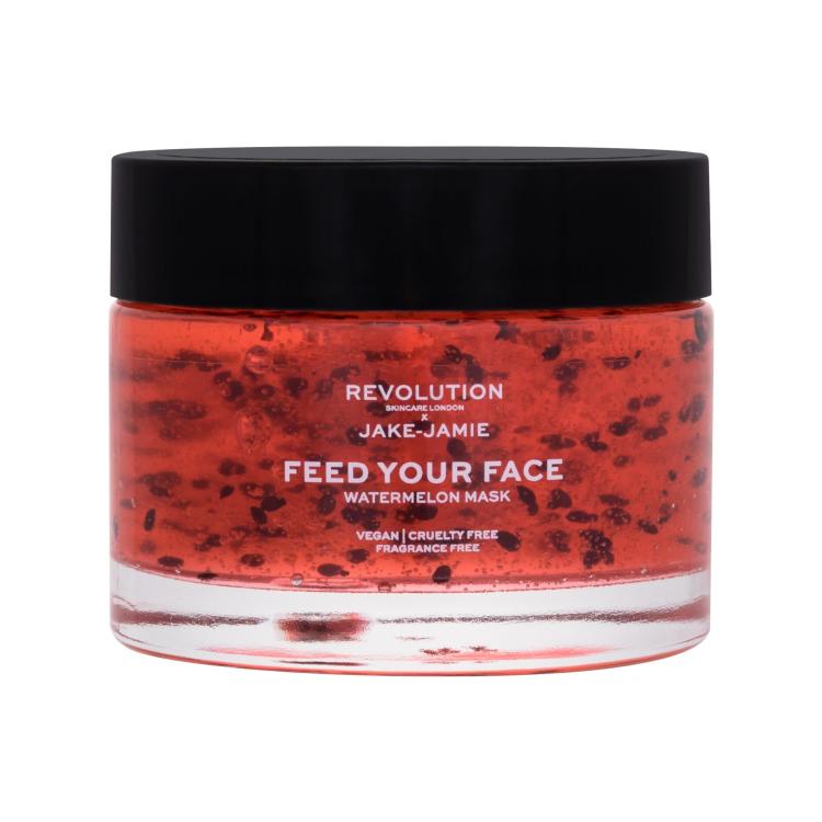 Revolution Skincare X Jake-Jamie Feed Your Face Watermelon Mask Maska za lice za žene 50 ml