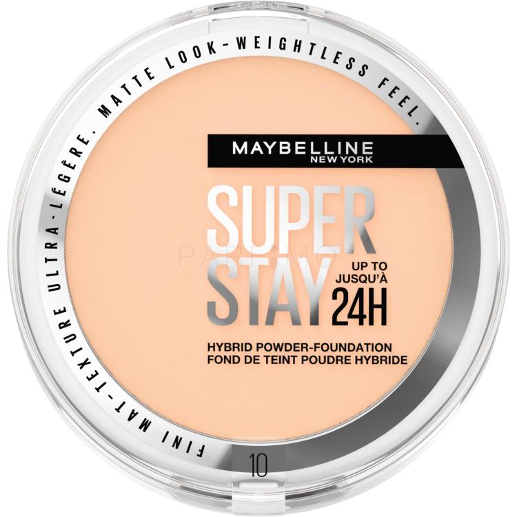 Maybelline Superstay 24H Hybrid Powder-Foundation Puder za žene 9 g Nijansa 10