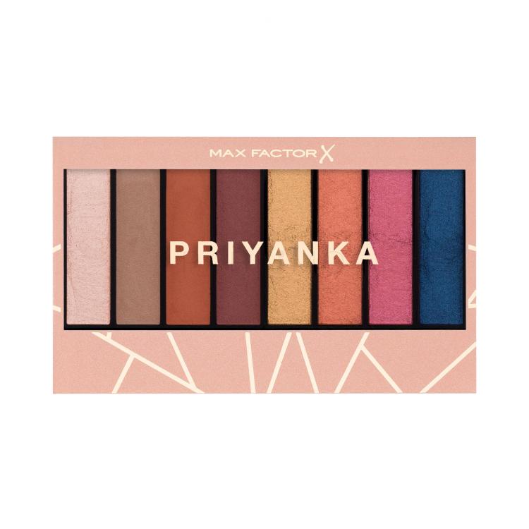 Max Factor Priyanka Masterpiece Nude Palette Sjenilo za oči za žene 6,5 g Nijansa 007 Fiery Terracotta