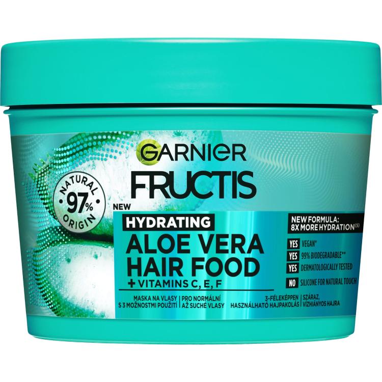 Garnier Fructis Hair Food Aloe Vera Hydrating Mask Maska za kosu za žene 400 ml