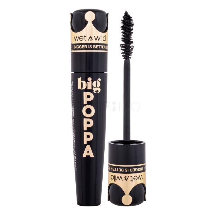 Wet n Wild Big Poppa Maskara za žene 10 ml Nijansa Blackest Black