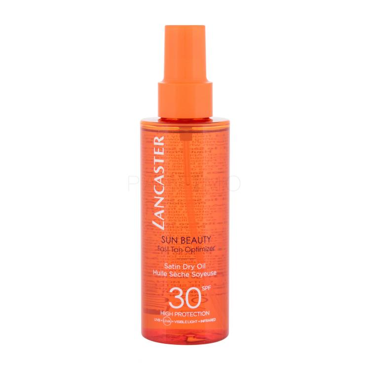 Lancaster Sun Beauty Satin Dry Oil SPF30 Proizvod za zaštitu od sunca za tijelo 150 ml oštećena kutija