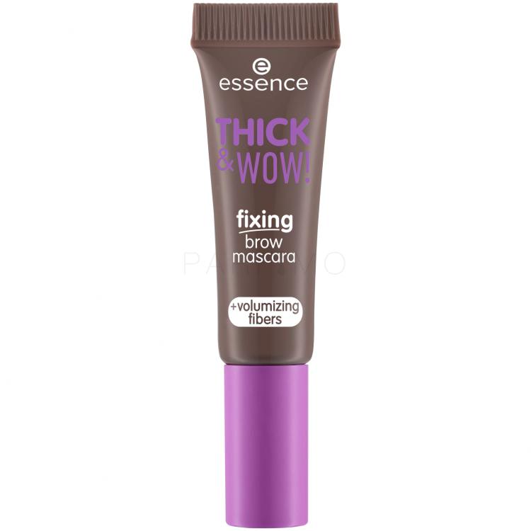 Essence Thick &amp; Wow! Fixing Brow Mascara Maskara za obrve za žene 6 ml Nijansa 02 Ash Brown