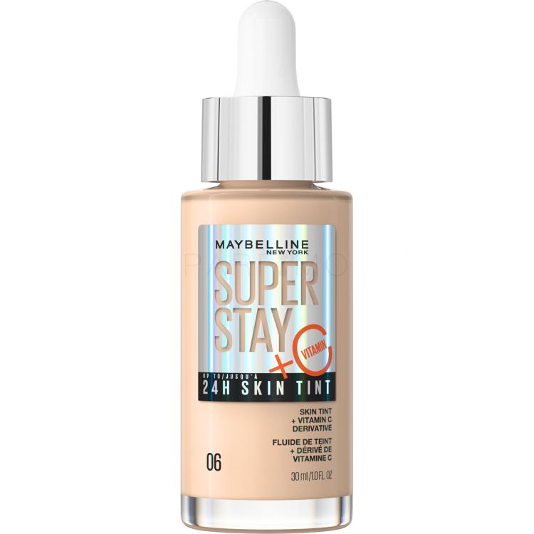 Maybelline Superstay 24H Skin Tint + Vitamin C Puder za žene 30 ml Nijansa 06