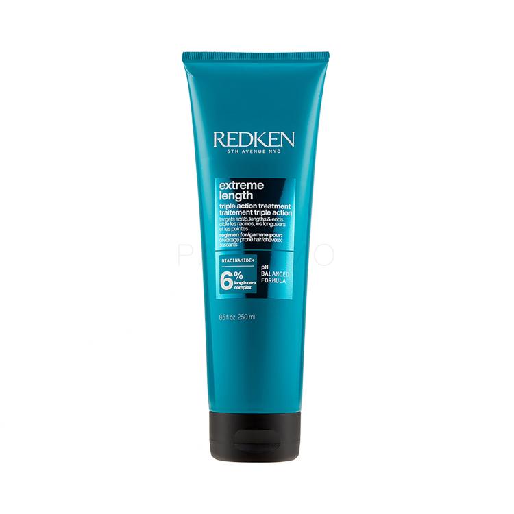 Redken Extreme Length Triple Action Treatment Maska za kosu za žene 250 ml