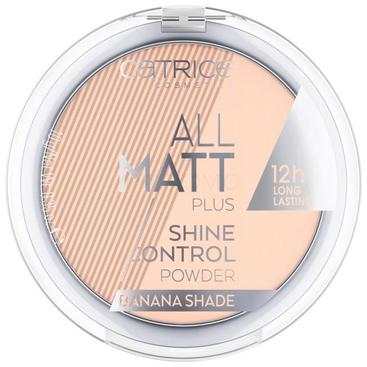 Catrice All Matt Plus Puder u prahu za žene 10 g Nijansa 002 Banana Bright