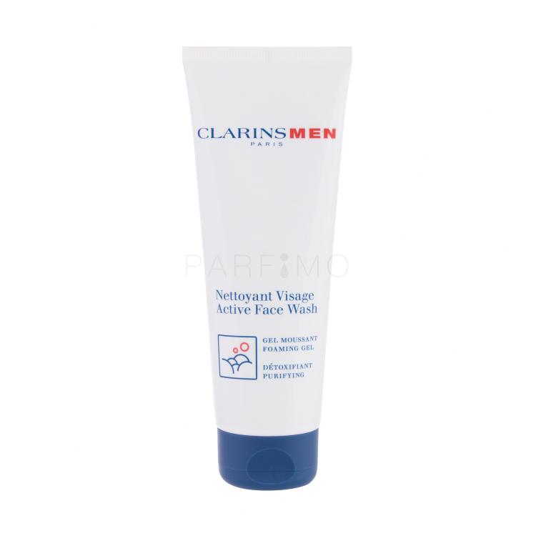 Clarins Men Active Face Wash Pjena za čišćenje lica za muškarce 125 ml oštećena kutija