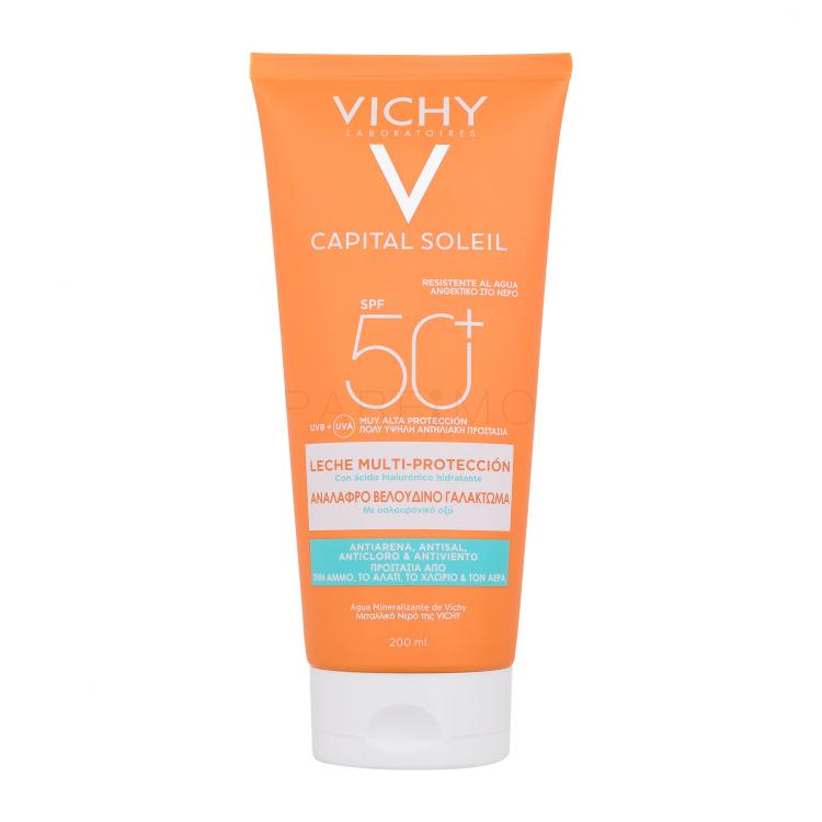 Vichy Capital Soleil Multi-Protection Milk SPF50+ Proizvod za zaštitu od sunca za tijelo 200 ml