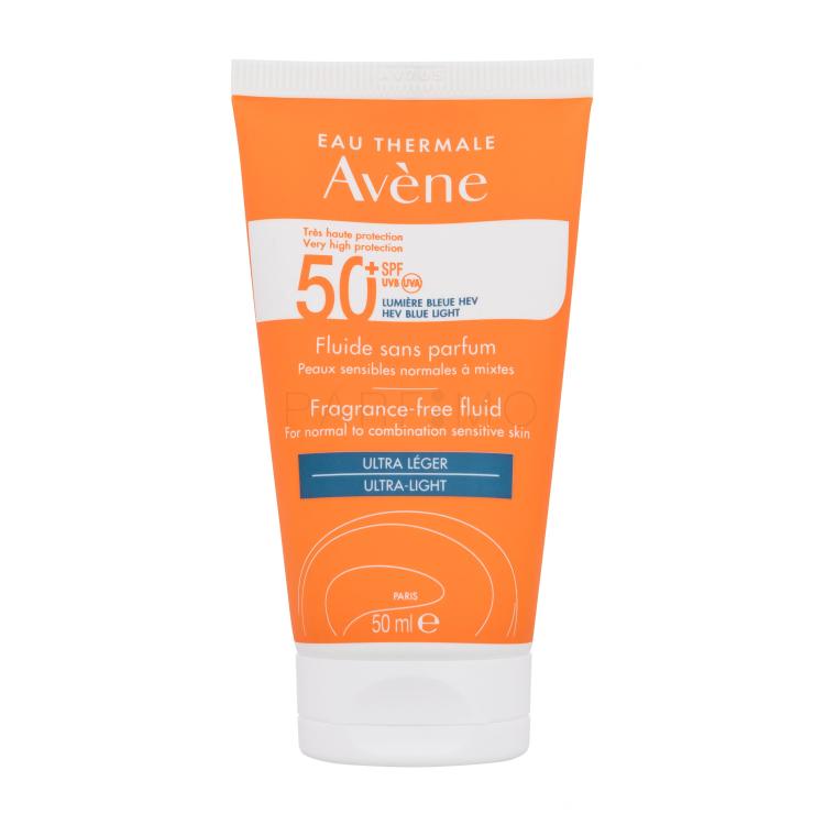 Avene Sun Fragrance-Free Fluid Ultra-Light SPF50+ Proizvod za zaštitu lica od sunca 50 ml