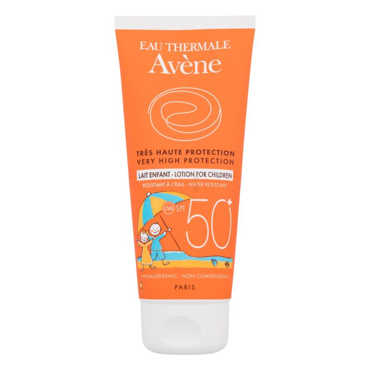 Avene Sun Kids Lotion SPF50+ Proizvod za zaštitu od sunca za tijelo za djecu 100 ml