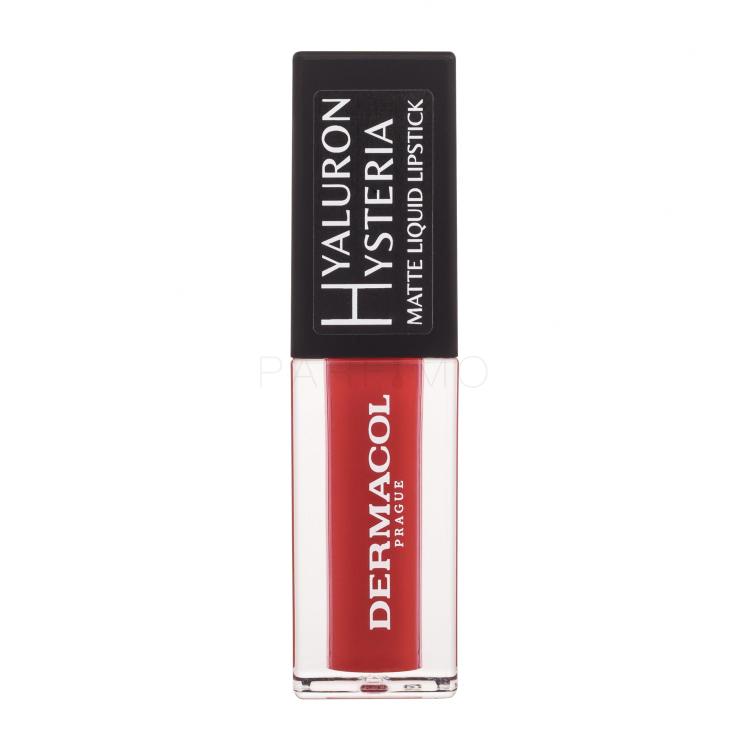 Dermacol Hyaluron Hysteria Matte Liquid Lipstick Ruž za usne za žene 4,5 ml Nijansa 07