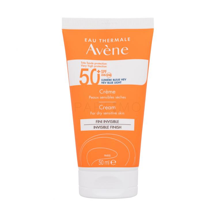 Avene Sun Cream Invisible Finish SPF50+ Proizvod za zaštitu lica od sunca 50 ml