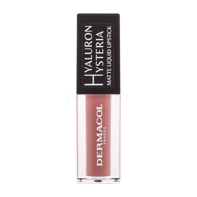 Dermacol Hyaluron Hysteria Matte Liquid Lipstick Ruž za usne za žene 4,5 ml Nijansa 02