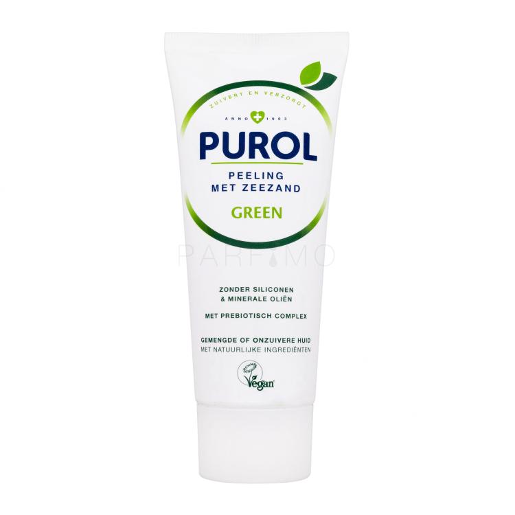 Purol Green Peeling With Sea Sand Piling za žene 100 ml