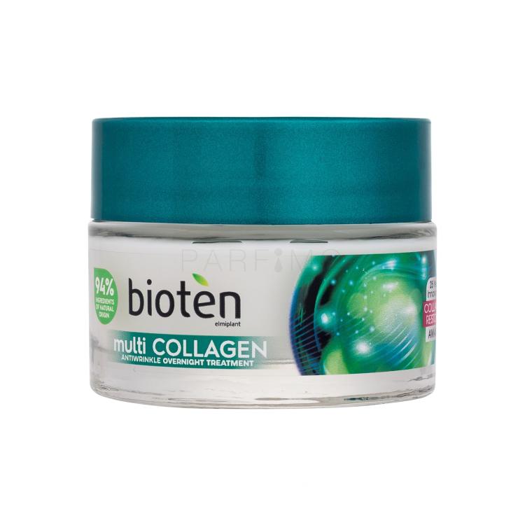 Bioten Multi-Collagen Antiwrinkle Overnight Treatment Noćna krema za lice za žene 50 ml