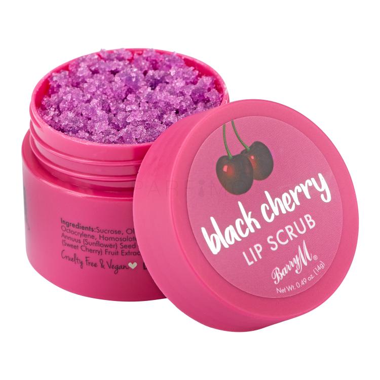 Barry M Lip Scrub Black Cherry Piling za žene 15 g