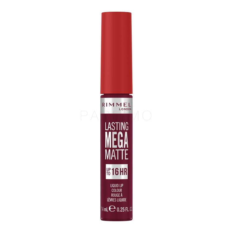 Rimmel London Lasting Mega Matte Liquid Lip Colour Ruž za usne za žene 7,4 ml Nijansa Plum This Show