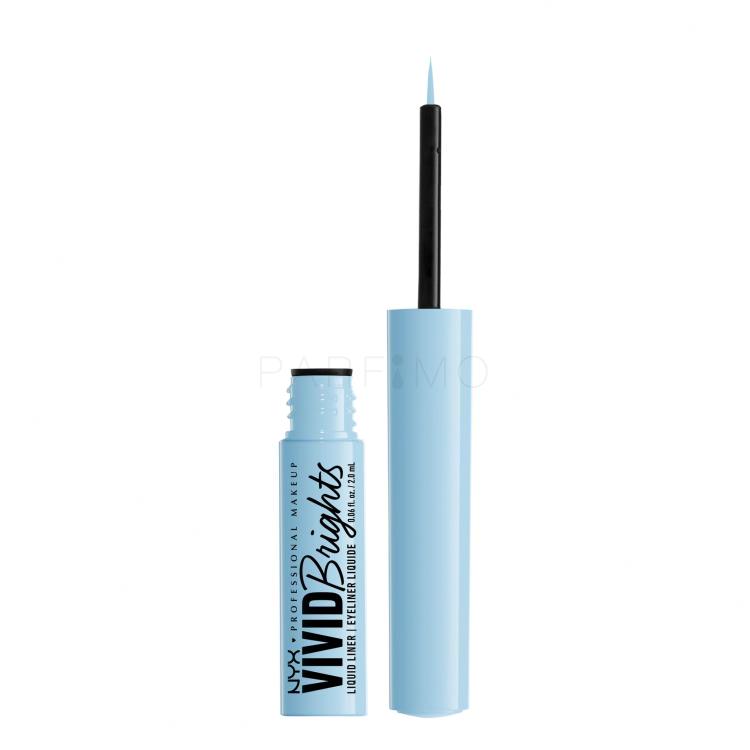 NYX Professional Makeup Vivid Brights Tuš za oči za žene 2 ml Nijansa 06 Blue Thang