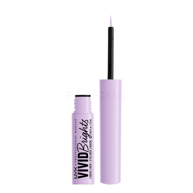 NYX Professional Makeup Vivid Brights Tuš za oči za žene 2 ml Nijansa 07 Lilac Link