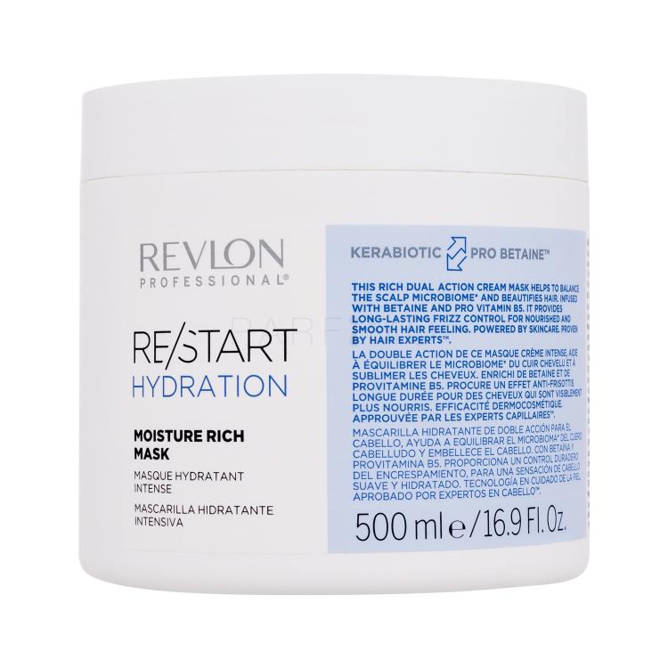 Revlon Professional Re/Start Hydration Moisture Rich Mask Maska za kosu za žene 500 ml